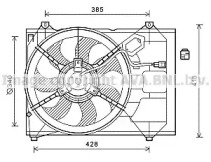 Вентилятор (AVA QUALITY COOLING: KA7533)