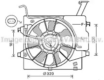 Вентилятор (AVA QUALITY COOLING: KA7535)