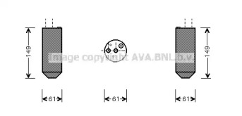 Осушитель (AVA QUALITY COOLING: KAD029)