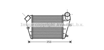 Теплообменник (AVA QUALITY COOLING: LC4085)