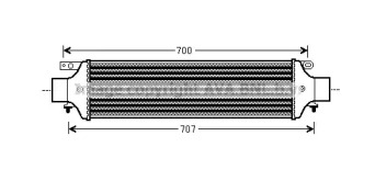 Теплообменник (AVA QUALITY COOLING: LC4093)