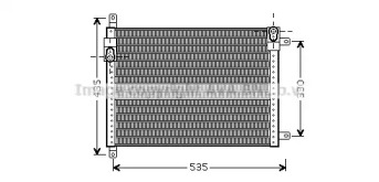 Конденсатор (AVA QUALITY COOLING: LC5089)