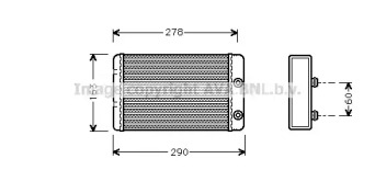 Теплообменник (AVA QUALITY COOLING: LC6031)