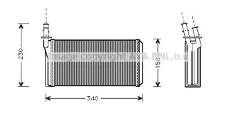 Теплообменник (AVA QUALITY COOLING: LC6074)