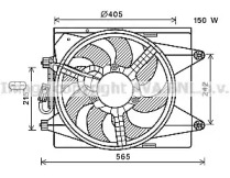 Вентилятор (AVA QUALITY COOLING: LC7502)