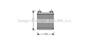 Теплообменник (AVA QUALITY COOLING: MC6014)