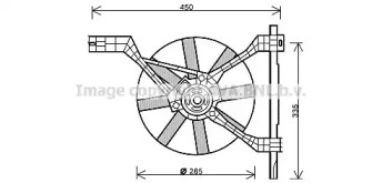 Вентилятор (AVA QUALITY COOLING: MC7502)