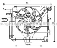 Вентилятор (AVA QUALITY COOLING: MC7507)