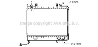 Теплообменник (AVA QUALITY COOLING: MS2163)