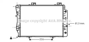 Теплообменник (AVA QUALITY COOLING: MS2173)