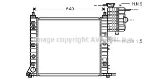 Теплообменник (AVA QUALITY COOLING: MS2216)