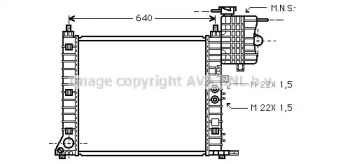 Теплообменник (AVA QUALITY COOLING: MS2218)