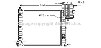 Теплообменник (AVA QUALITY COOLING: MS2264)