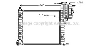 Теплообменник (AVA QUALITY COOLING: MS2265)