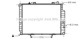 Теплообменник (AVA QUALITY COOLING: MS2302)