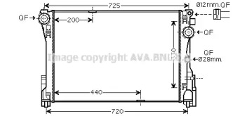 Теплообменник (AVA QUALITY COOLING: MS2693)