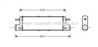 Теплообменник (AVA QUALITY COOLING: MS4285)