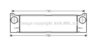 Теплообменник (AVA QUALITY COOLING: MS4370)