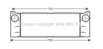 Теплообменник (AVA QUALITY COOLING: MS4371)