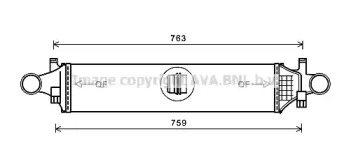 Теплообменник (AVA QUALITY COOLING: MS4658)