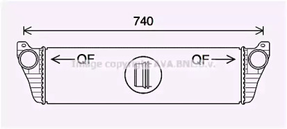 Теплообменник (AVA QUALITY COOLING: MS4690)