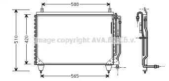 Конденсатор (AVA QUALITY COOLING: MS5284)