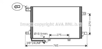 Конденсатор (AVA QUALITY COOLING: MS5382)