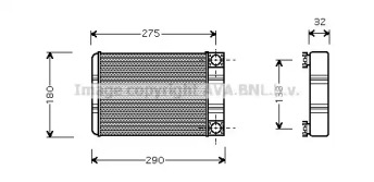 Теплообменник (AVA QUALITY COOLING: MS6312)