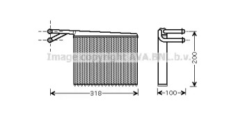 Теплообменник (AVA QUALITY COOLING: MS6372)