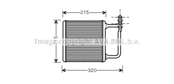 Теплообменник (AVA QUALITY COOLING: MS6451)