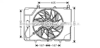 Вентилятор (AVA QUALITY COOLING: MS7501)