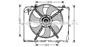 Вентилятор (AVA QUALITY COOLING: MS7503)