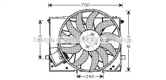 Вентилятор (AVA QUALITY COOLING: MS7506)