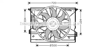 Вентилятор (AVA QUALITY COOLING: MS7508)