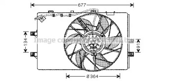 Вентилятор (AVA QUALITY COOLING: MS7509)