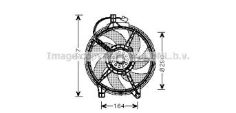 Вентилятор (AVA QUALITY COOLING: MS7517)