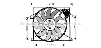 Вентилятор (AVA QUALITY COOLING: MS7519)