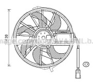 Вентилятор (AVA QUALITY COOLING: MS7656)