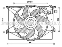 Вентилятор (AVA QUALITY COOLING: MS7670)