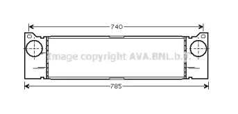 Теплообменник (AVA QUALITY COOLING: MSA4370)