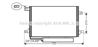 Конденсатор (AVA QUALITY COOLING: MSA5382D)