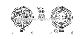 Сцепление (AVA QUALITY COOLING: MSC499)