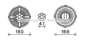 Сцепление (AVA QUALITY COOLING: MSC528)