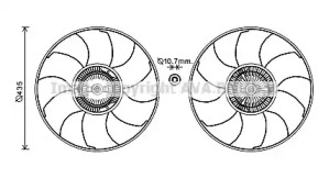 Вентилятор (AVA QUALITY COOLING: MSC603)