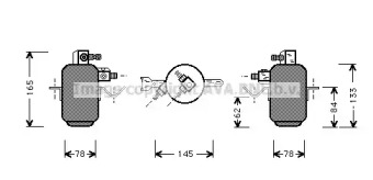 Осушитель (AVA QUALITY COOLING: MSD003)