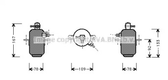 Осушитель (AVA QUALITY COOLING: MSD007)