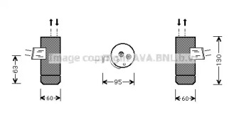 Осушитель (AVA QUALITY COOLING: MSD104)