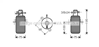 Осушитель (AVA QUALITY COOLING: MSD266)