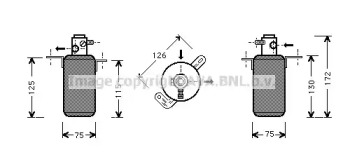 Осушитель (AVA QUALITY COOLING: MSD267)