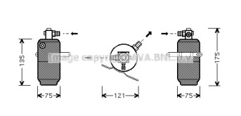 Осушитель (AVA QUALITY COOLING: MSD293)